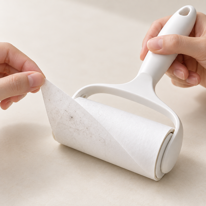 Refillable Lint Roller for Clothes and Furniture
