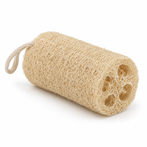 Natural Loofah Dish Scrubber with Hanging Loop