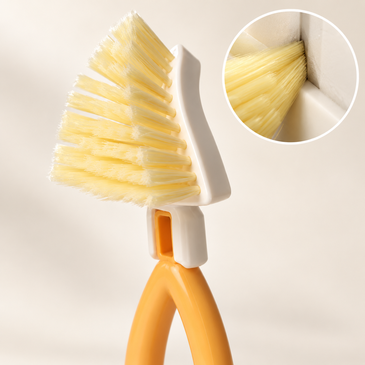 Foldable Triangular Corner Cleaning Brush